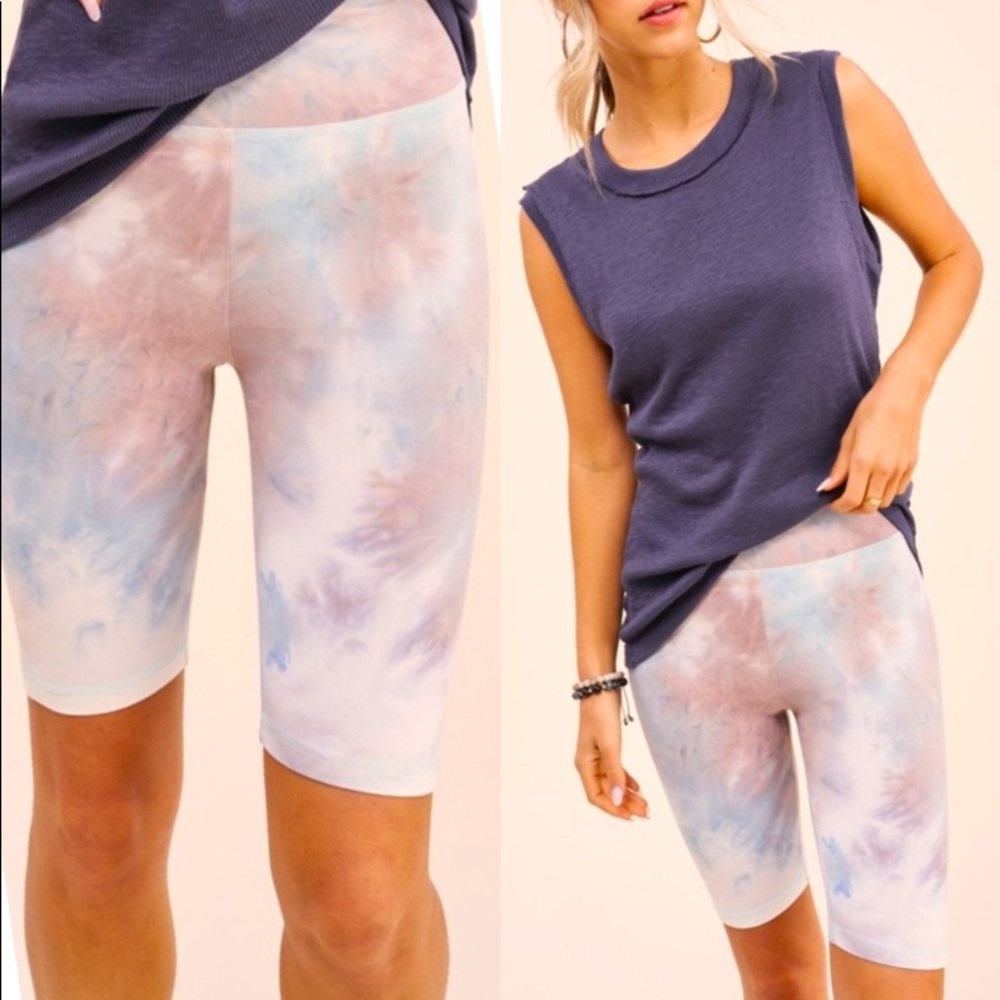 NEW Tie-dye Bike Shorts - Size M